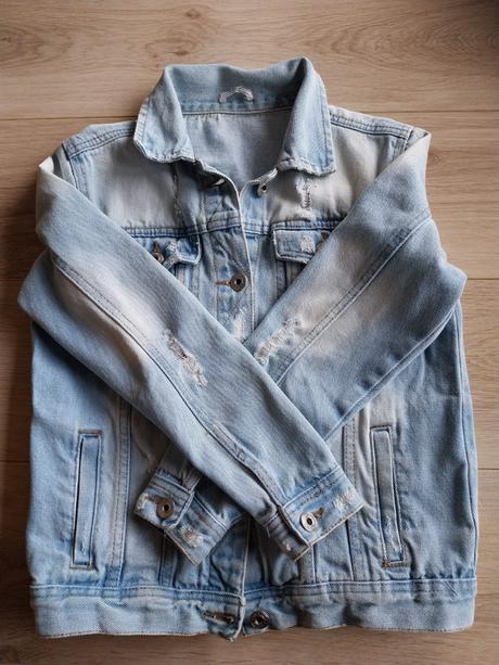 Riflová bunda, velikost 152, 152