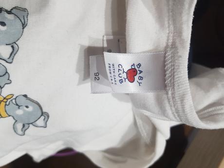 Dětské body značky baby club, vel.92., baby club,92