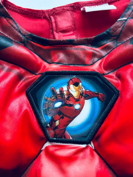 An19/ kostým ironman - v.8/9 let, 