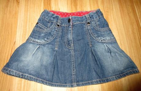 Riflová sukně, topolino,116