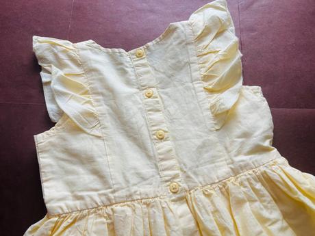 Ob/ šaty letní s obšiváním - v.-18/23 měs, 92