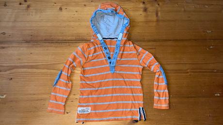 Pruhované triko s kapucí, george,116