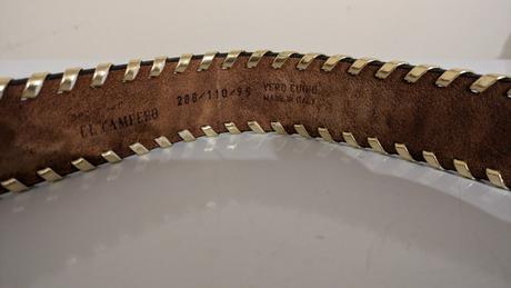 T498 kožený pásek el campero 77 - 92 cm,