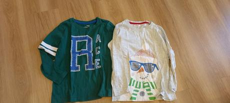 Trička s dlouhým rukávem - 2ks, lupilu,110