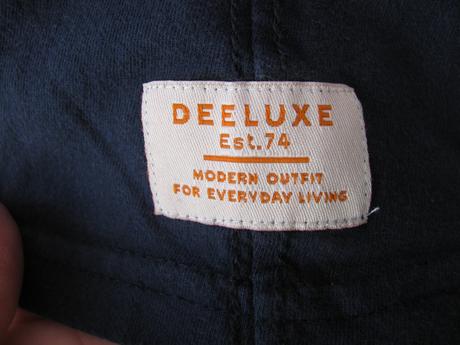 Tmavě modré bavlněné tričko s lebkou deeluxe, 128