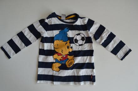 Bavlněné tričko s medvídkem fotbalistou, lindex,116