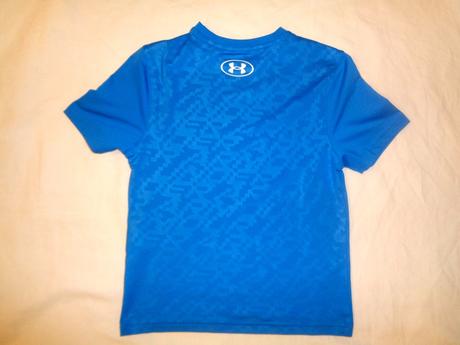 Modré funkční tričko 128/134, under armour,128