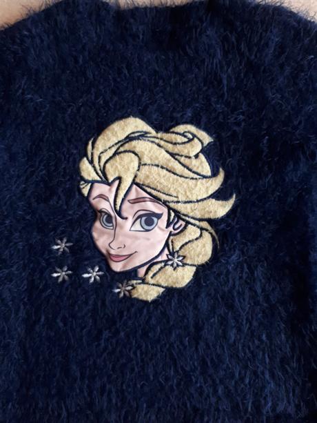 Dětský svetr, svetřík, frozen, elsa, 122/128, c&a, c&a,122