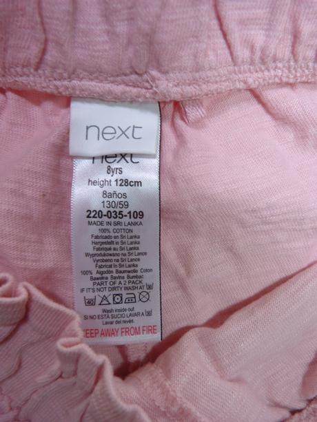 Next bavlněné šortky vel.128, next,128