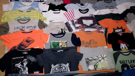 Chlapecký mix věcí vel.116-128 jaro/léto/podzim, 122–134