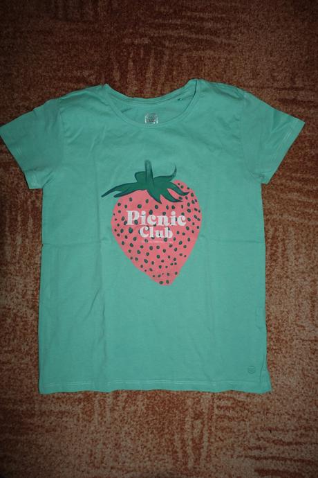 Tričko s jahodou vel. 146, coolclub,146