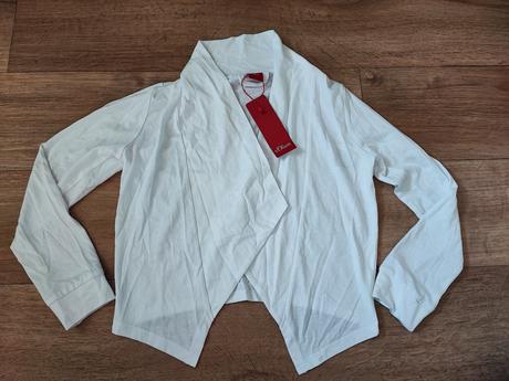 Bílý kardigan, s.oliver,140