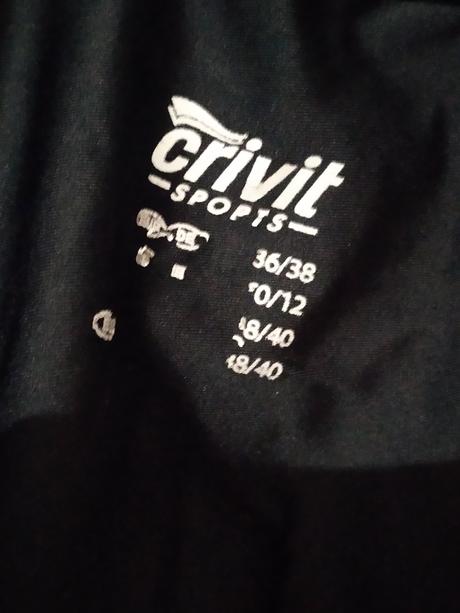 Kalhoty na kolo 3/4, crivit,36