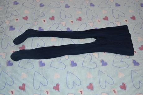 104 110 punčošky punčocháče punčochy modré, 104