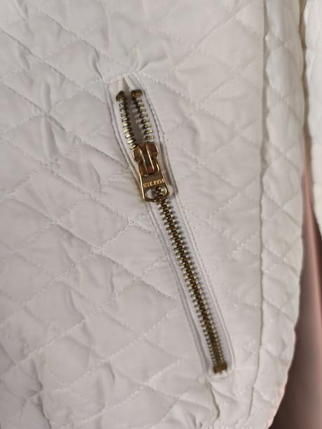 Bílá bunda / prošívaná bunda / jarní bunda, lindex,164