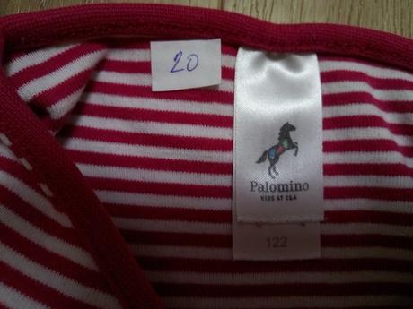 9 x tričko dlouhý rukáv, vel 122/128, c&a,122