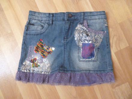 V sukně desigual vel. 9-10, desigual,140