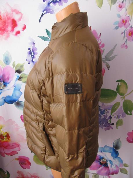 Péřová hnědá zimní bunda marc o'polo, marc o´polo,40