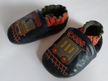 Nápadité kožené capáčky 6-12, rose et chocolat,18