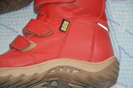 32 červené zimní boty dzo vysoké sucháče kožíšek, 32