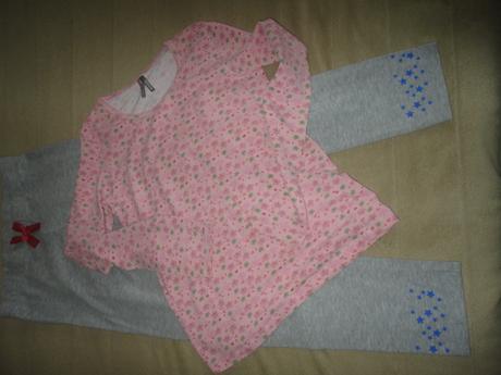 Spací setík, pyžámko, vel. 9-10 let, marks & spencer,134