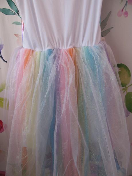 Kostým-šaty princezna, duhová víla apod.,