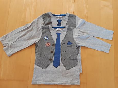 Trička s dlouhým rukávem boys, 110