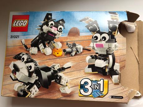 Lego creator 31021 3 v 1 (kočička, pejsek, myšička, 
