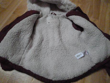 Zimní bunda 1,5-3 nutmeg, nutmeg,86