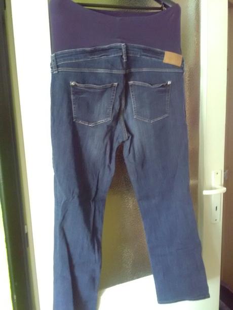 Těhotenské džíny, h&m,46