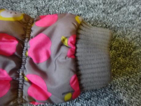 Zimní bunda s jablíčky, vel. 92, next,92