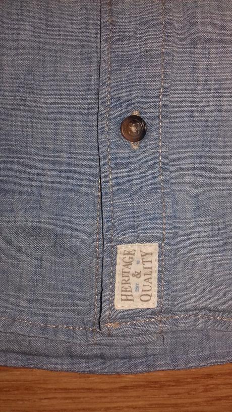 Džínová košile zn. h&m, h&m,68