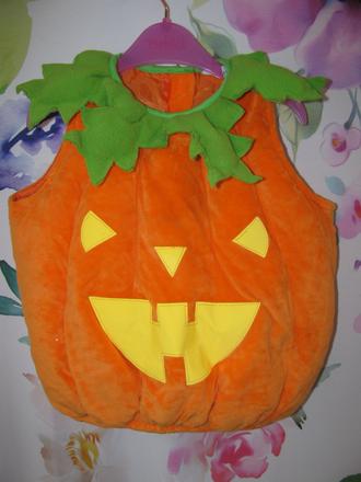 Kostým na karneval-dýně halloween, 