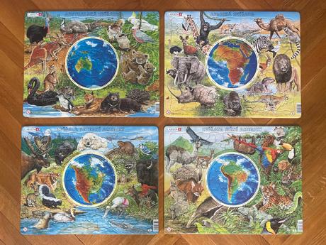 Puzzle - více druhů, krásné, kvalitní a top stav,