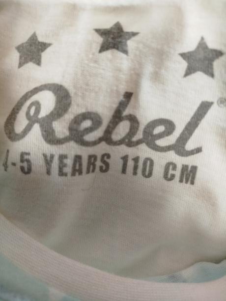 Tričko zn. rebel vel.110, rebel,110