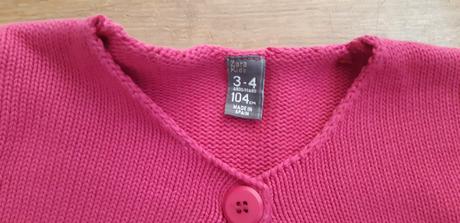 Svetřík zn.zara vel. 104, zara,104