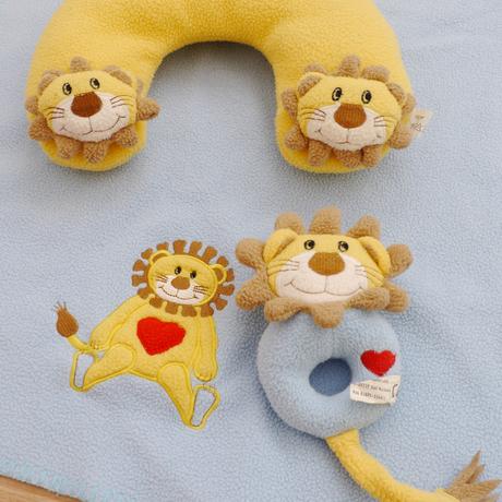 Cestovni set-  decka+chrastitko+polstarek za krk, 