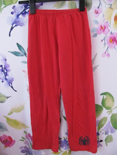 Bavlněné pyžamové kalhoty spiderman, marvel,140