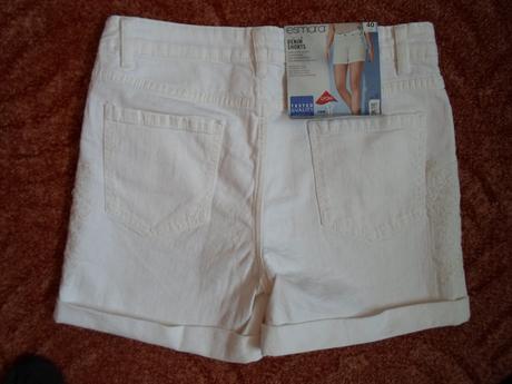 Bílé kraťasy kraťásky šortky, esmara,40