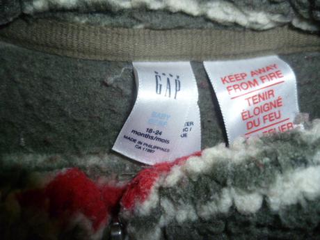 Teplá mikina zn. gap, vel. 92, gap,92