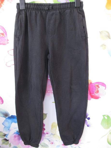 Dětské černé bavlněné tepláky zara, zara,140