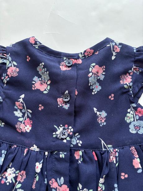 Šaty společenské s květy - v.6/9 měs zn. george, george,74