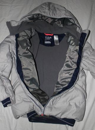 Vb155. lyžařská bunda 9-10 let, decathlon,134