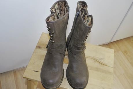 Hnede polokozacky rovna podrazka blowfish vel.37, 37