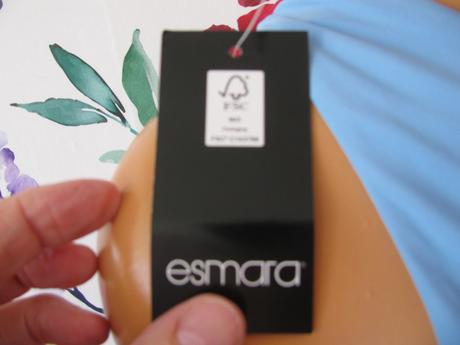 Dámské modré plavky esmara, esmara,40