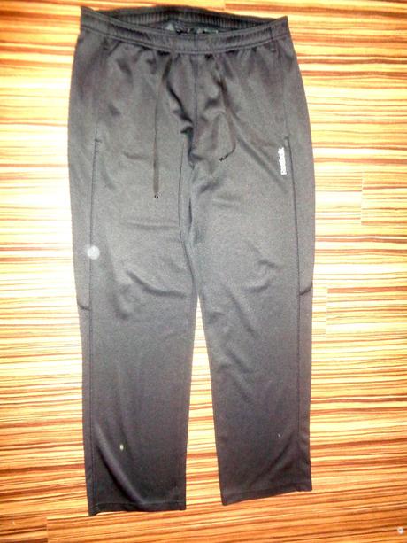 Krásné šedé funkční tepláky reebok, reebok,m