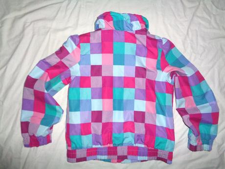 Krásná kostičkovaná softshellová bunda, okay,116