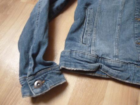 Elastická riflová bunda vel.m, m