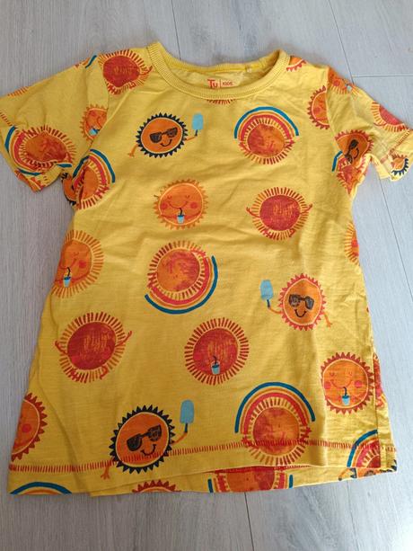 Tričko se sluníčky 104 tu, tu,104