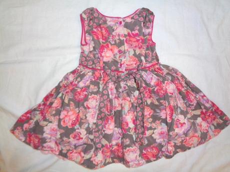 Luxusní květované manžestrové šaty - i slavnostní, monsoon,68